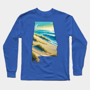 Alabama beach Long Sleeve T-Shirt